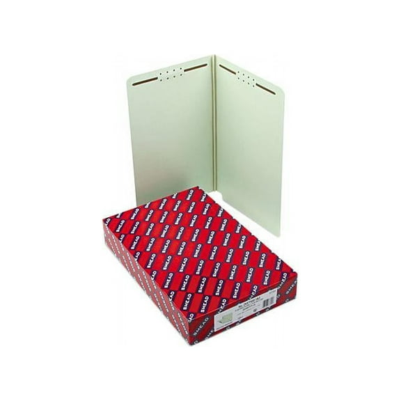 Smead End Tab Pressboard Fastener Folder with Safe