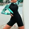 thumbnail image 7 of Spring Saving GaThRRgYP One Piece Bathing Suit Clearance,Swimsuit Women Long Sleeve Diving Suit Siamese Summer Beach Surfing Swimwear, 7 of 7