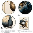 thumbnail image 3 of Designart Blue And Gold Crocus Bunch IV Canvas Wall Art, 3 of 5