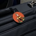 thumbnail image 5 of Aquaman Character Round Luggage ID Tag Card Suitcase Carry-On, 5 of 8