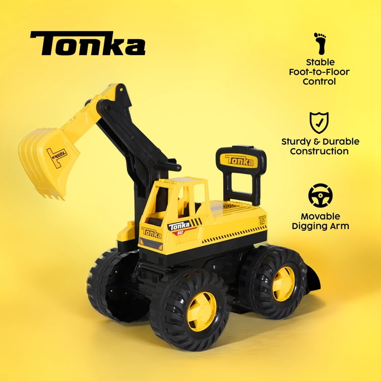 Tonka Excavator Foot-to-Floor Ride-On for Toddlers photo 2