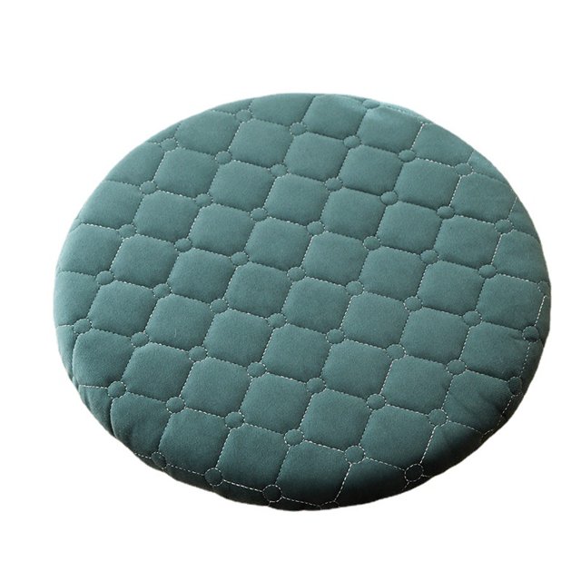 Baibu - Fundas para taburete redondas, supersuaves, redondas, para taburete de bar, fundas para cojines, cojín para asiento, solo un cojín