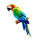 thumbnail image 5 of Escultura de loros artificiales Colco Estatua de loro estilo c, 5 of 8