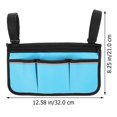 thumbnail image 2 of TABLZONE Bolsa Lateral Para Andador Con Para Almacenamiento En Tela Oxford, 2 of 8