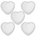 thumbnail image 2 of WAXIAYU Clear Heart-Shaped Jewelry Boxes (5pcs) for Small Gifts & Treats, 2 of 6
