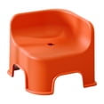 thumbnail image 1 of Taburete de baño ergonómico para zapatos color naranja perfecl, 1 of 8
