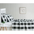 thumbnail image 4 of Truly Soft Everyday Buffalo Plaid Black Polyester 3-Piece Full/Queen Quilt Set, plaid themed, for Men and Women, OEKO-TEX Certified Confidence, 4 of 8