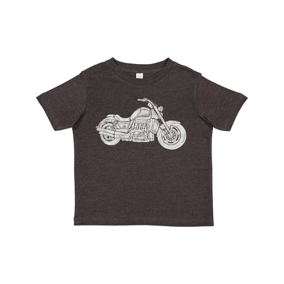 Inktastic Distressed Motorcycle Boys or Girls Toddler T-Shirt