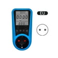 thumbnail image 6 of Socket Digital Current Meter Voltmeter AC Power Meter Time Watt Power Energy Tester Wattmeter ,Easy to Use, 6 of 6