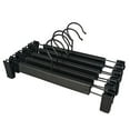 thumbnail image 1 of 5Pcs/Set Strong Bearing Clothes Hanger with Spring Clamp No Odor Plastic Coat Rack Home Supplies, 1 of 10