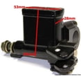 thumbnail image 2 of Brake - Master Cylinder,  Left (L 53x W 28x H 64M) for GY6 150cc Scooters, 2 of 3