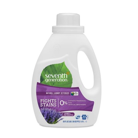 Seventh Generation Natural Laundry Detergent Fresh Lavender 33 Loads -- 50 Fl Oz
