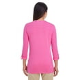 thumbnail image 4 of Devon & Jones DP186W Ladies Perfect Fit Y-Placket Convertible Sleeve Knit Top, 4 of 5