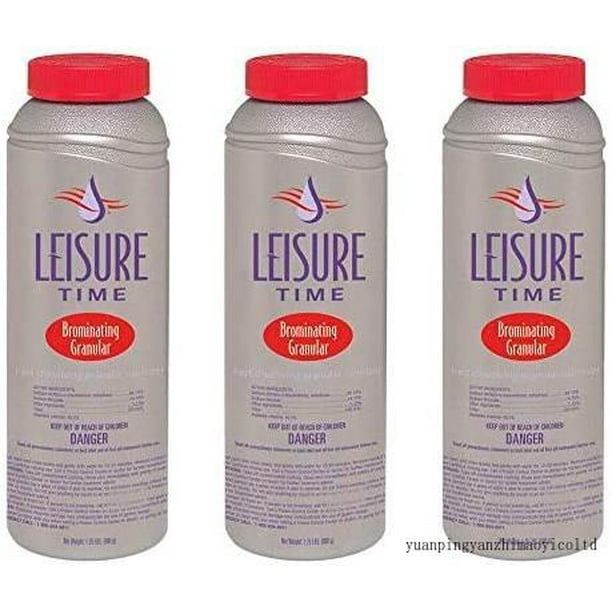 Brominating Hot Tub Spa Sanitizer Granular, 1.75 Pounds (3 Pack