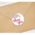 thumbnail image 3 of Darling Souvenir Round Apple Blossom Thank You White Stickers 1.6 Inches Envelope Seals-45 Pcs, 3 of 4