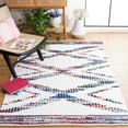 thumbnail image 2 of SAFAVIEH Montauk Raymond Southwestern Area Rug, Ivory/Blue, 6' x 6' Square, 2 of 9