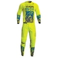 thumbnail image 1 of Thor 2023 Youth Sector Atlas Offroad Motocross Jersey Pant Combo Acid/Blue (Youth X-Small / 22), 1 of 8