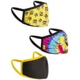 thumbnail image 4 of Spongebob Squarepants Kids 3 Pack Reusable Face Masks Tie-Dye Faces, 4 of 6