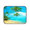 thumbnail image 3 of ABPHQTO Nice Tropical Beach Palms Pet Dog Cat Bed Pee Pads Mat Cushion Potty Dogsblankets Crate Bed Kennel 25x30 inch, 3 of 4