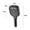 Gray, variant on High Pressure Handheld Showerhead 3 Spray Modes Square Shower Head Water Saving Power Boost Technology Anti-Clog Nozzles Easy Install for Low Pressure Bathroom Shower
