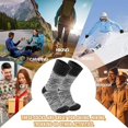 thumbnail image 3 of 8 Pair Heat Wear Women's or Men's Soft Warm Winter Thermal Socks, 3 of 3