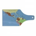 thumbnail image 1 of Venezuela Cutting Board, South North Pacific Atlantis United States Brazil Mexico Peru, Decorative Tempered Glass Cutting and Serving Board, in 3 Sizes, by Ambesonne, 1 of 2