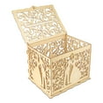 thumbnail image 2 of PENGXIANG Wooden Wedding Card Box Business Card Boxes Party Favor Decor (JM01367), 2 of 9