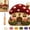 Poke Art Kits for Adults - Mushroom, variant on Whimsical Village 3D Fabric Poke Art Kit,Floral Mushroom Cottage,DIY Handmade Hobby Set for Adult Beginners, Flowers Activity Summer GifUnique Home Decor Birthday Holiday Gift