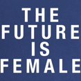 thumbnail image 2 of CafePress - Future Is Female Maternity Dark T Shirt - Maternity Dark T-Shirt, 2 of 3