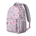 thumbnail image 2 of "Sunflower Patchwork Floral Backpack - Unique School Backpack for Creative Teens, Handmade-Inspired Flowers Design, Roomy College Essential with Charm Hook", 2 of 6
