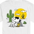 thumbnail image 3 of Peanuts - Snoopy and Woodstock - Men's Short Sleeve Graphic T-Shirt, 3 of 6