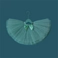 thumbnail image 2 of HAOTAGS Girls Tutu Skirts,Solid Lightweight Elastic Waist Performance Dance Skirt Green 7-8, 2 of 7