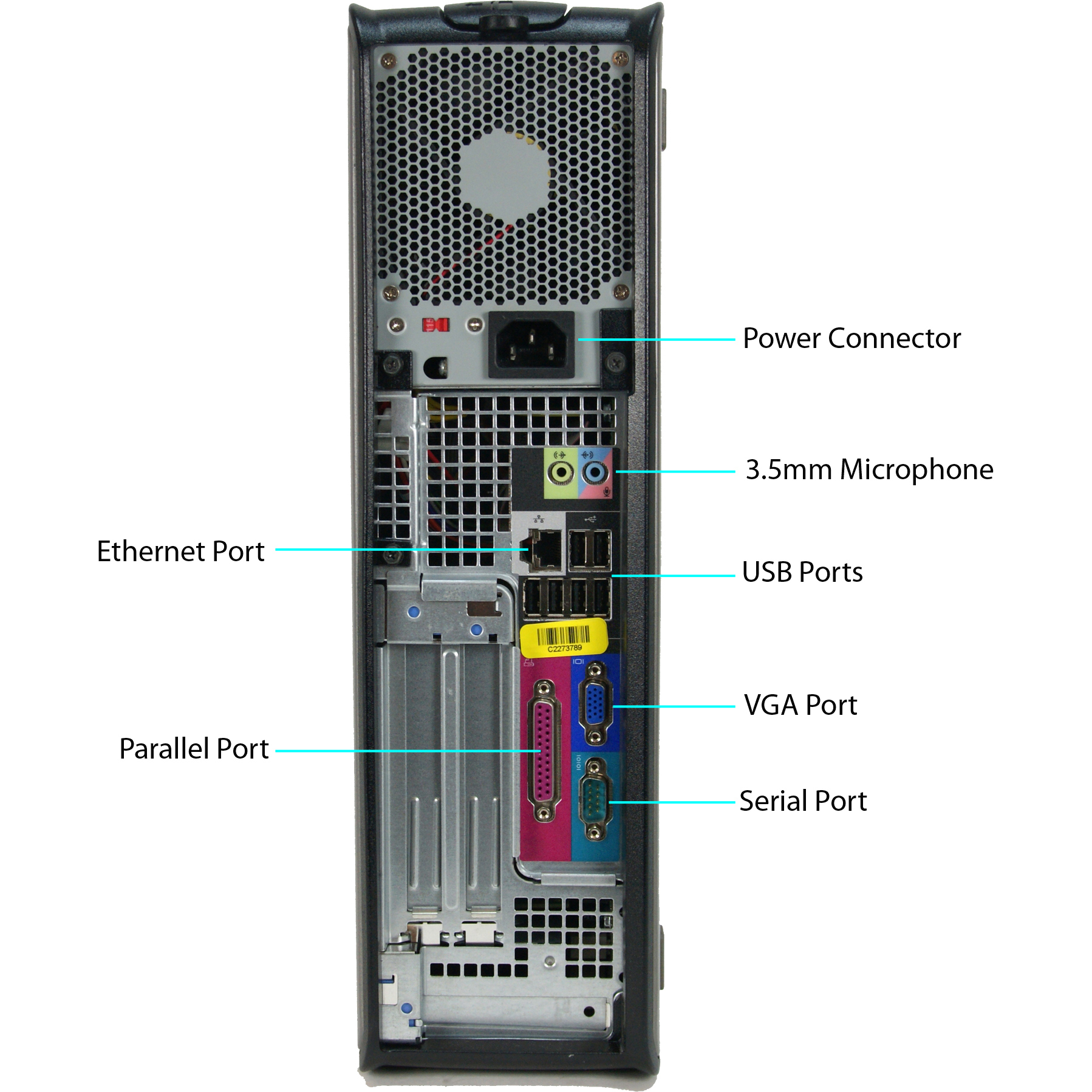 Dell Optiplex 755 Desktop PC Core 2 Duo 2.13 Ghz, 4GB RAM 80GB HD 