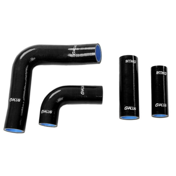 PIT66 Radiator Hose Kit Fit for Massey Ferguson Mf203,205 235 Diesel,Mf35,135 Diesel & Gas Black