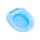 thumbnail image 1 of Asiento de inodoro para ancianos Sunnimix Tina de baño de asiento antideslizante 35,5 cm x 38,5 cm Azul, 1 of 8