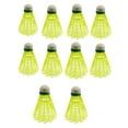 thumbnail image 1 of Aranka Aero 700 Nylon Badminton Shuttlecock For Practice & Training | Yellow , Pack Of 6, 1 of 1