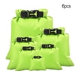 thumbnail image 3 of Toystoory Bolsas impermeables de 6 piezas, sacos secos ligeros, accesorios de natación para deportes acuáticos, suministros de Rafting para Deportes acuáticos verde, 3 of 6