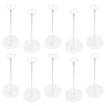 LULULION White Balloon Support Holder Made of Latex Perfect for Wedding Birthday Decorations and Party Balloon Props 10pcs