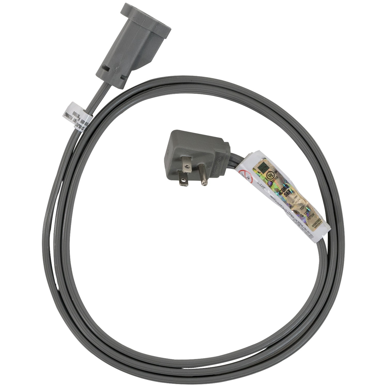 Certified Appliance Accessories 15-0303 15-Amp Grounded Appliance Extension Cord, 3ft