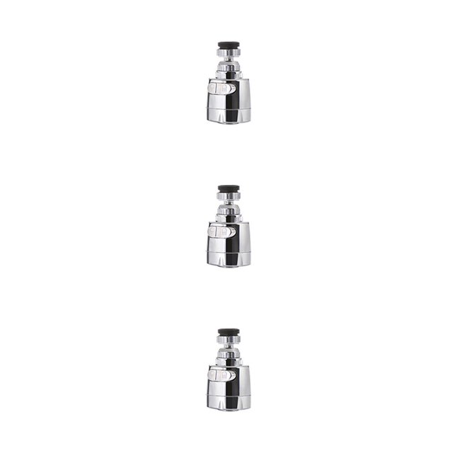 Wosthever Nuevo grifo de baño de cocina de acero inoxidable a prueba de salpicaduras grifo Universal ducha ahorro de agua boquilla de rociador Type1 NO1