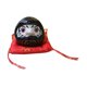 thumbnail image 2 of Hucha Daruma de cerámica, figura japonesa, muñeca Daruma, estatua decorativa Feng negro, 2 of 7
