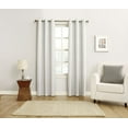 thumbnail image 1 of MAINSTAYS Textured Thermal-Lined Grommet Window Curtains Panel, 1 of 1