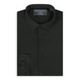 thumbnail image 3 of Report Collection Long Sleeve 4-Way Stretch Men's Woven Dress Shirt Solid Print, 3 of 6