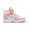 thumbnail image 2 of Tenis Puma Rebound V6 Mid Space Belle INF para Niñas Pequeñas 402769-01 rosa 14, 2 of 5