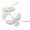 White 2, variant on Thin Calm Suspended Sculpture Outdoor Indoor Rosin Art Deck