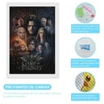 thumbnail image 3 of Game of Thrones Diamond Art Kits for Adults Diamond Art Gem Art Painting Full Drill Round Art Gem Painting Kit for Home Wall Decor, 3 of 7