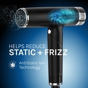 Bio Ionic AeroGravity Featherlight Hair Dryer, Lightweight Ionic, Folding Handle