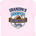 thumbnail image 4 of Inktastic Grandpa Football Buddy Boys or Girls Toddler T-Shirt, 4 of 5