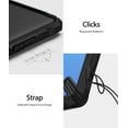 thumbnail image 4 of Ringke Fusion X Compatible with Huawei P30 Pro Case, Clear Impact Resistant 6.47" Cover - Black, 4 of 5