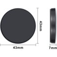 thumbnail image 2 of Pack of 2 Phone Magnet Wall Mounted, Large Size Magnetic Phone Attachment Sticker Universal Cellphone Wall Mount Compatible for Apple/Huawei/LG/Samsung Smartphones, 2 of 5